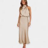 Zoe | Maxi Dress with Strappy Shoulders