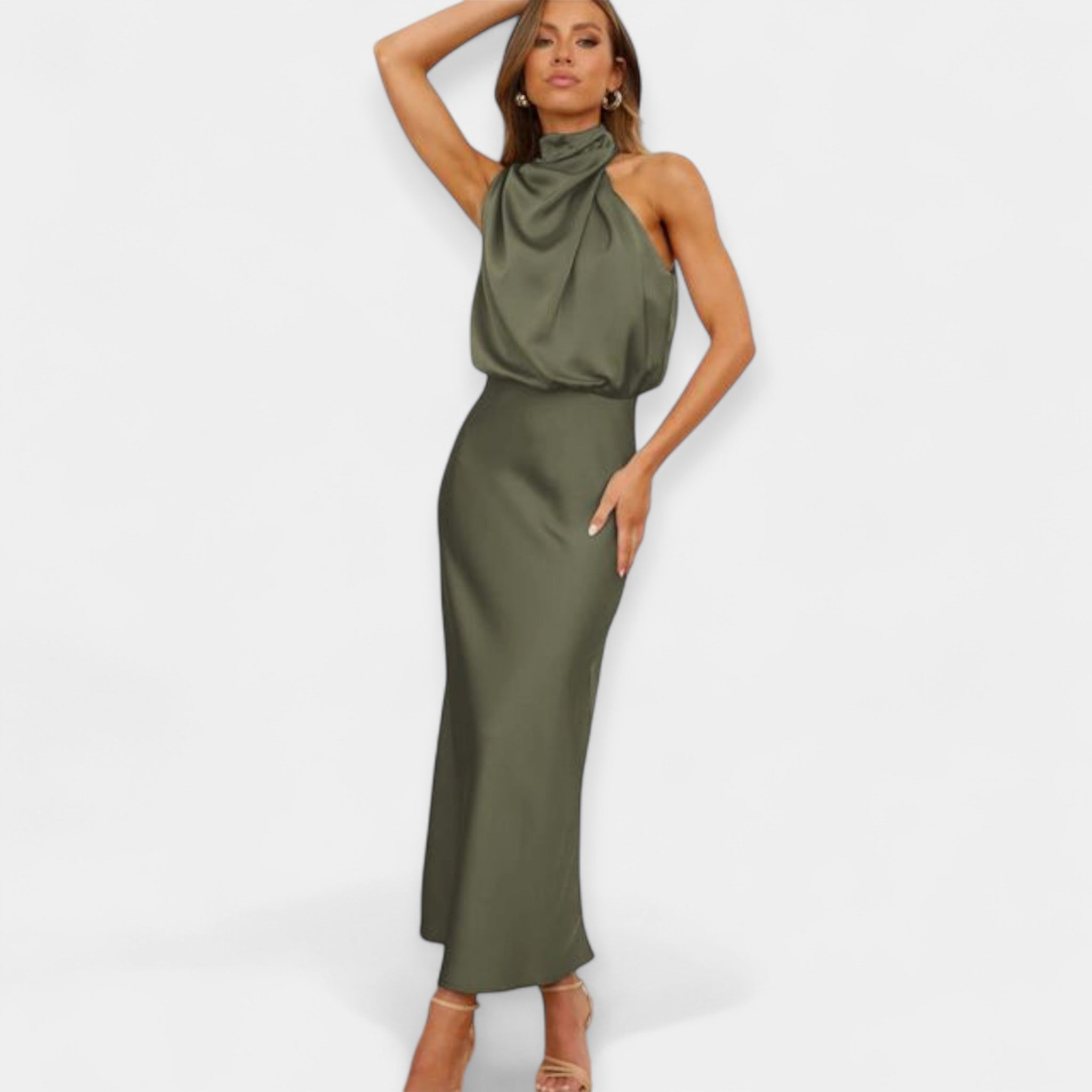 Zoe | Maxi Dress with Strappy Shoulders