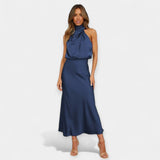 Zoe | Maxi Dress with Strappy Shoulders