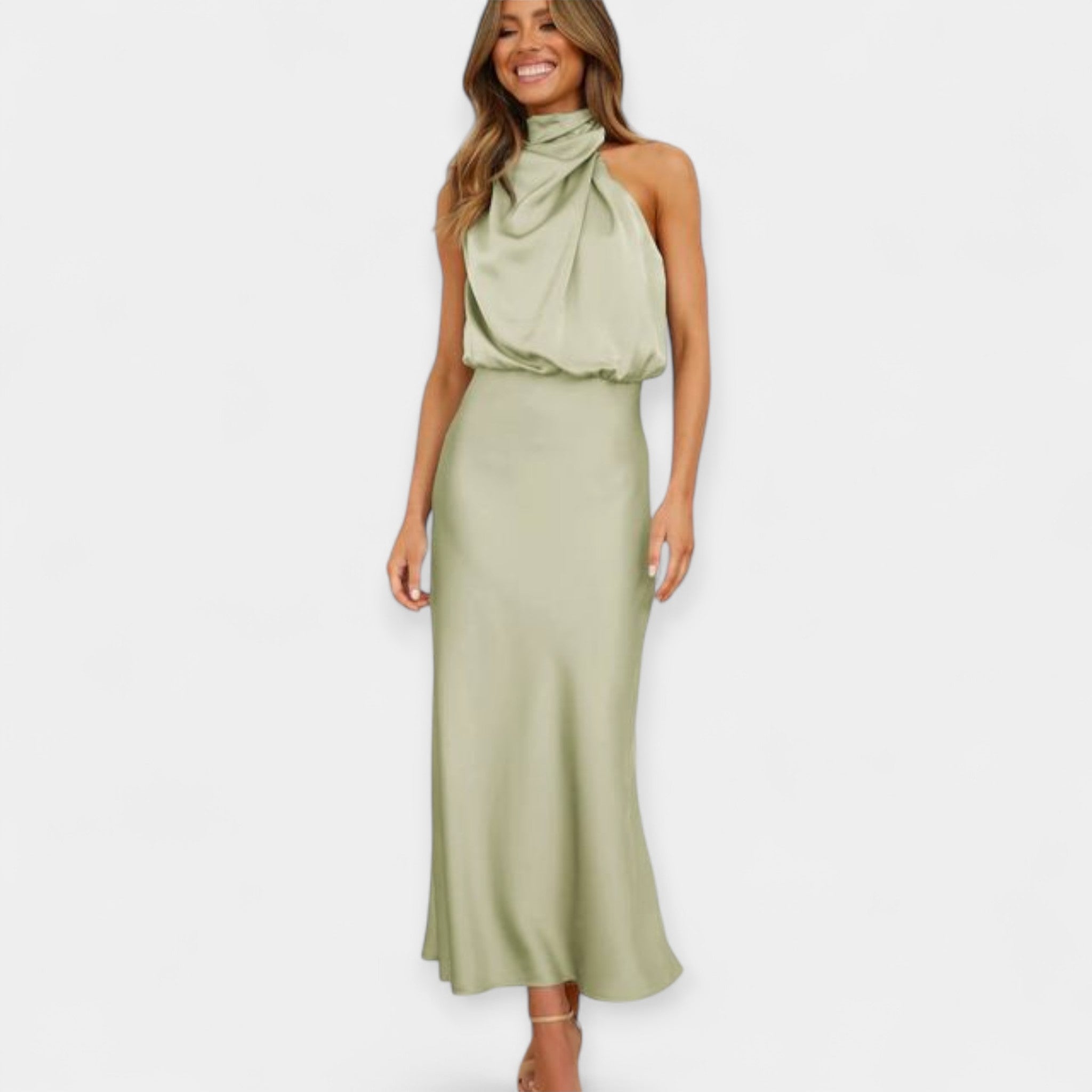 Zoe | Maxi Dress with Strappy Shoulders