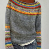 Aurora | Őszi Kötött Pulóver" can be rewritten as "Aurora | Autumn Knitted Sweater.