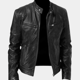 Åke | ELEGANT QUALITY LEATHER JACKET FOR MEN