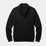 Reidar | Leather Cardigan