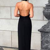 Adalia Maxi Dress - Black