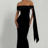 Fekete Addie Maxi Ruha