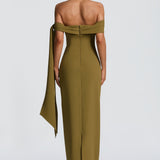 Addie Maxi Dress - Deep Olive