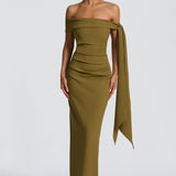 Addie Maxi Dress - Deep Olive