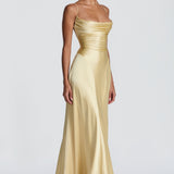 Adelina Maxi Dress - Lemon