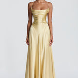Adelina Maxi Dress - Lemon