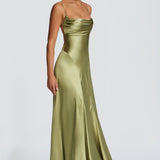 Adelina Maxi Dress - Light Olive