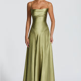 Adelina Maxi Dress - Light Olive