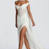 Alaia Maxi Dress - Ivory