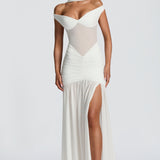 Alaia Maxi Dress - Ivory