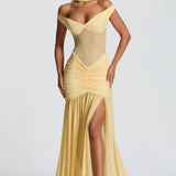 Alaia Maxi Dress - Lemon