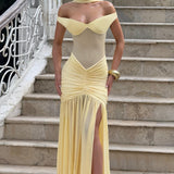 Alaia Citrom Maxi Dress