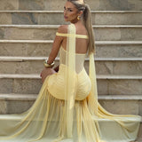 Alaia Citrom Maxi Dress