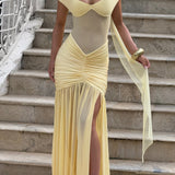 Alaia Citrom Maxi Dress