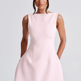 Alana Mini Dress - Pink