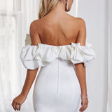 Allie Mini Dress - White