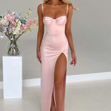 Alora Maxi Dress - Pink