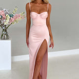 Alora Maxi Dress - Pink