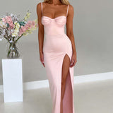 Alora Maxi Dress - Pink