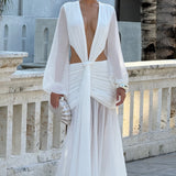 Andrina Maxi Dress - Ivory