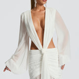 Andrina Maxi Dress - Ivory