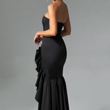 Angelina Maxi Dress - Black