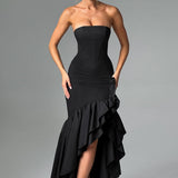 Angelina Maxi Dress - Black