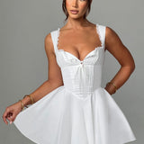 Antonella Mini Dress - Ivory