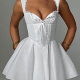 Antonella Mini Dress - Ivory