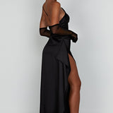 Ariel Black Maxi Dress