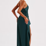Ariel Emerald Maxi Dress