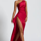 Red Ariel Maxi Dress