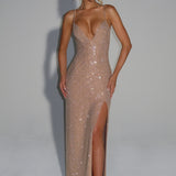Ashton Golden Maxi Dress