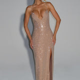 Ashton Golden Maxi Dress