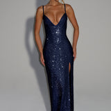 Ashton Maxi Dress - Ocean Blue