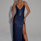 Ashton Maxi Dress - Ocean Blue