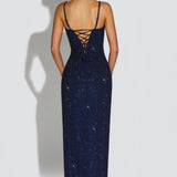 Ashton Maxi Dress - Ocean Blue
