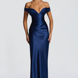 Aurelia Maxi Dress - Ocean Blue