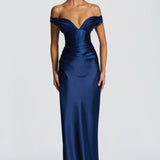 Aurelia Maxi Dress - Ocean Blue