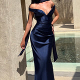 Aurelia Maxi Dress - Ocean Blue