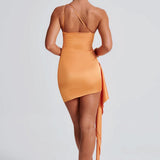 Avery Mini Ruha Dress - Mandarin