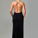 Beatrix Maxi Dress - Black