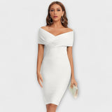 Ofélia | Elegáns V-nyakú Dress
