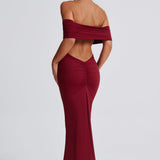 Bordó Belinda Maxi Dress