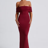 Bordó Belinda Maxi Dress