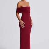 Bordó Belinda Maxi Dress