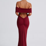 Bordó Belinda Maxi Dress